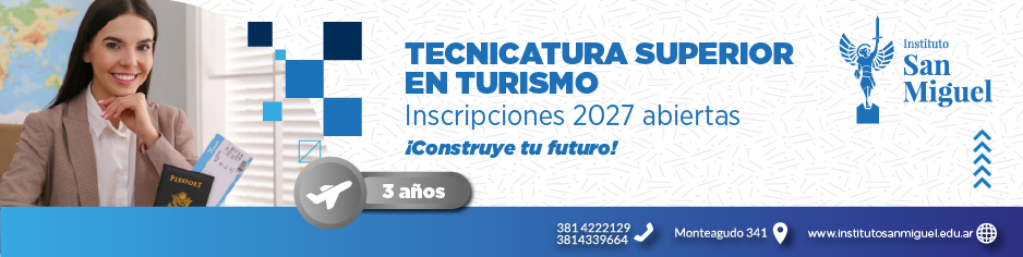 Tecnico superior en turismo